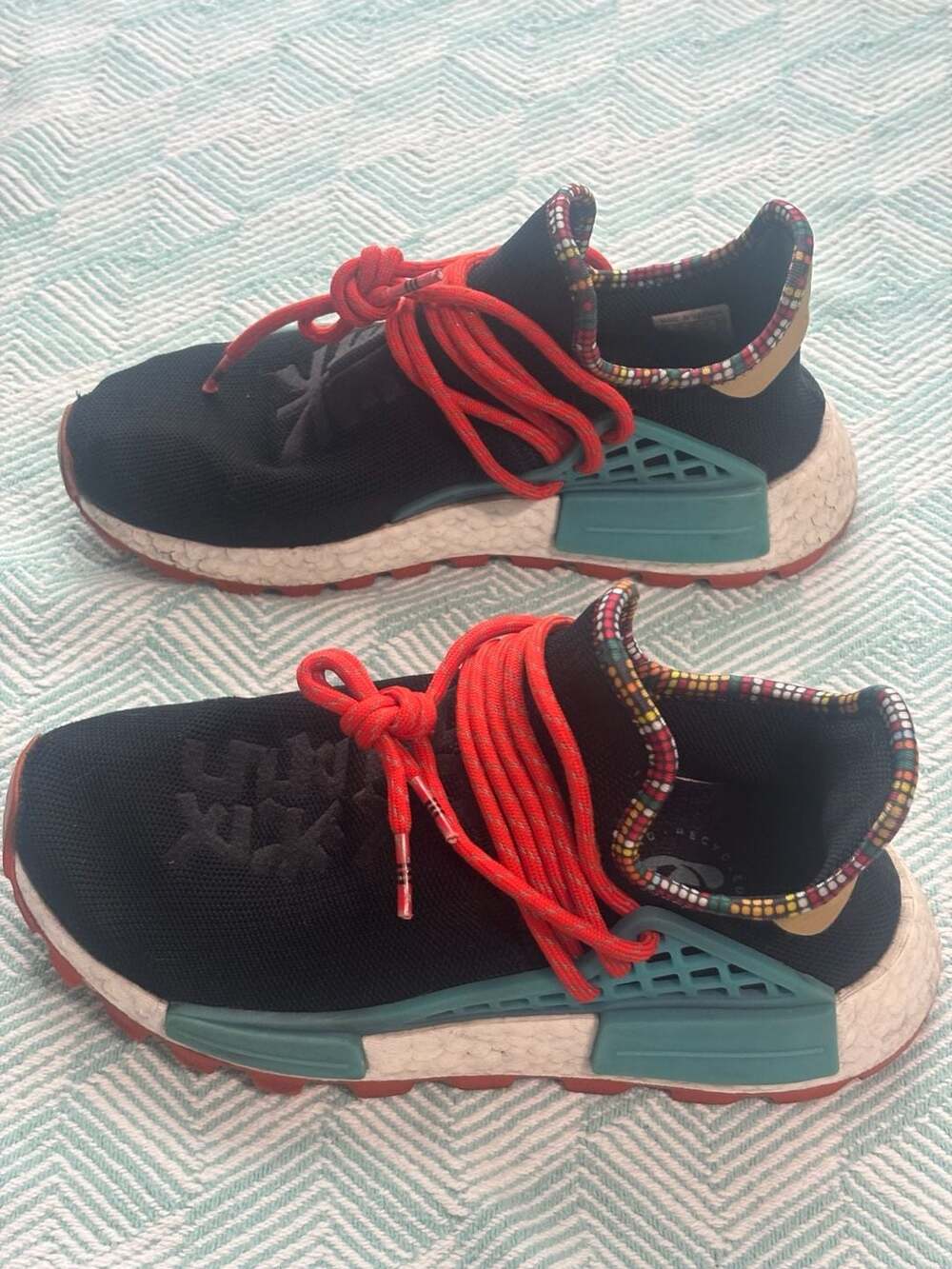 Adidas Pharrell Williams NMD Hu Trail Size 4.5 - Picture 5 of 8